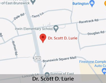 Map image for Cosmetic Dental Care in East Brunswick, NJ